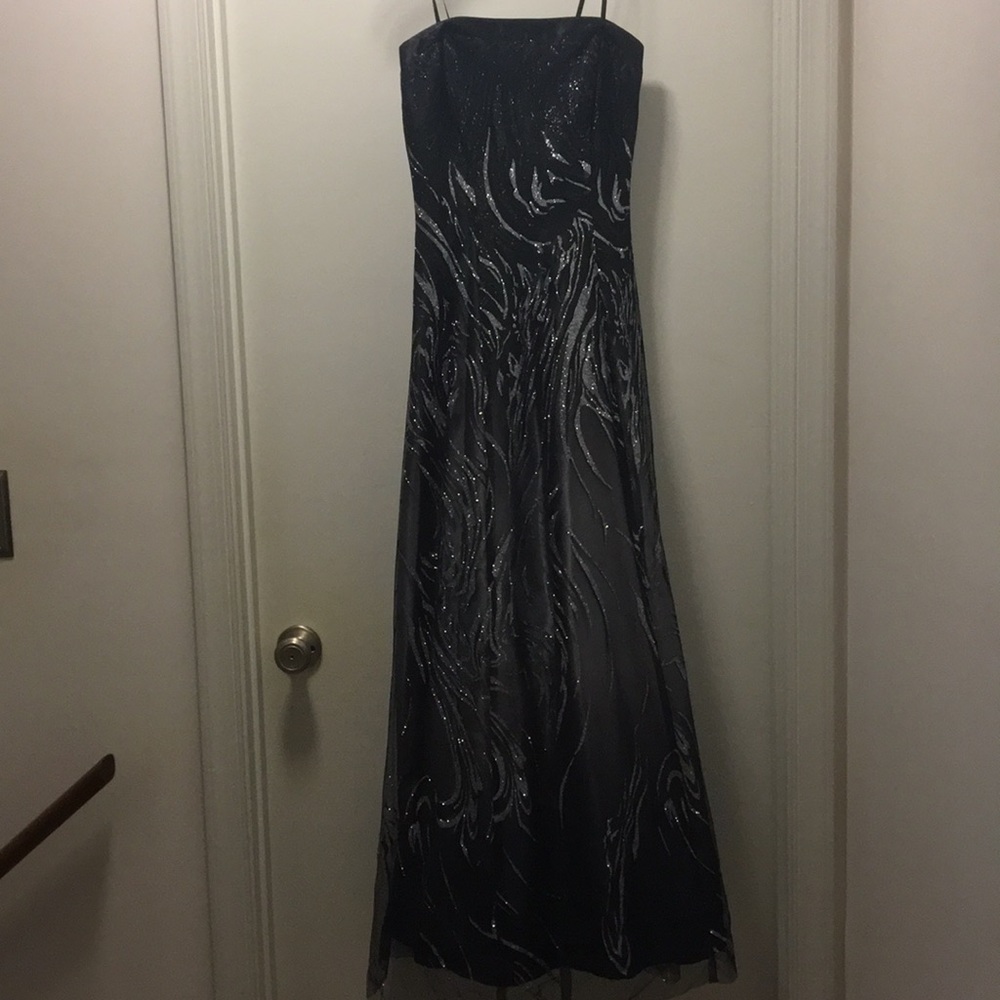 Corset backed dress